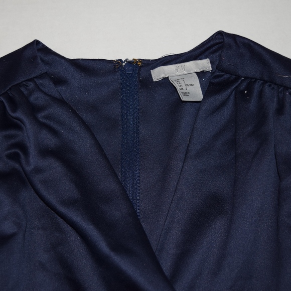 H&M Navy Blue Cocktail Dress - Picture 2 of 3